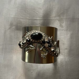 Rhinestone Lizard Bracelet